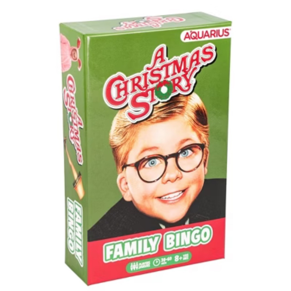 Warner Bros. A Christmas Story‎ Family Bingo - Green and Red